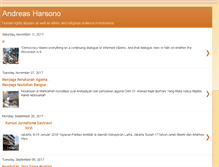 Tablet Screenshot of andreasharsono.net